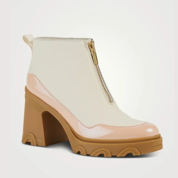 Sorel Zippered Leather Booties - Picture 1 of 9